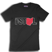 Load image into Gallery viewer, FSTVL SCRIPT OHIO TEE