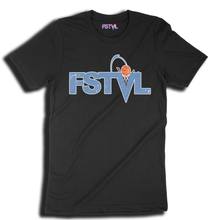 Load image into Gallery viewer, FSTVL SCRIPT CAVS TEE
